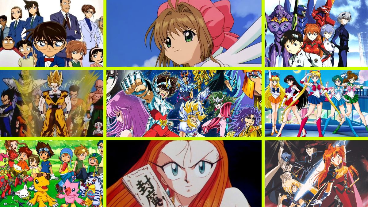Openings de anime de los 80 y 90